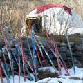 Une soupe sous un dôme géodésique sur les pistes de fond ? Le P'tit dôme (Vallouise)