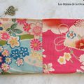 Pochettes Tissus japonais n°32, 33 et 34