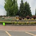 Rond-point à Ridgefield (Washington)