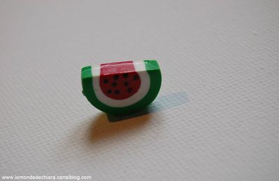 DIY: de pastèque à gomme en Fimo