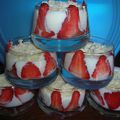 Neige de fromage blanc aux fraises