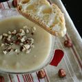 Velouté de panais aux noisettes, lait de coco et Garam masala