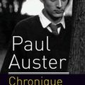 Chronique d'hiver- Paul Auster