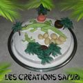 Gâteau Les crocodiles en vacances