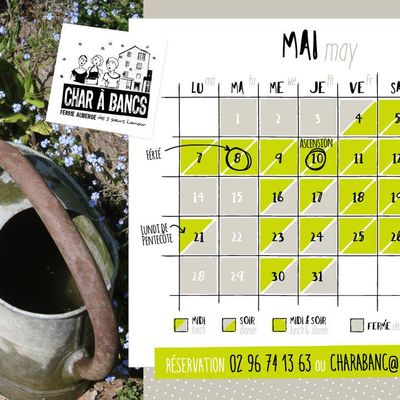 À J-1 semaine de la ré-ouverture du Char à Bancs,