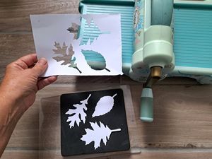 Pastels secs FEUILLES d'AUTOMNE
