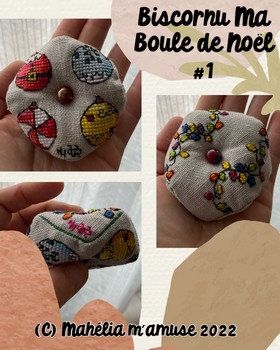 Biscornu - Ma Boule de Noël #1