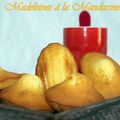 Madeleines à la mandarine