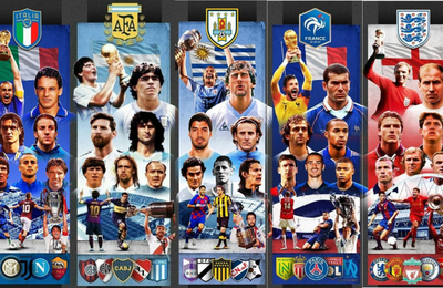 Les nations champions du monde de foot avec leur clubs de base et leurs joueurs
