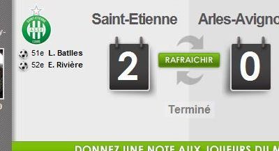 18ème journée : ASSE - Arles-Avignon