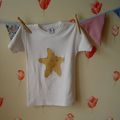 Starfish Stencil T-Shirt
