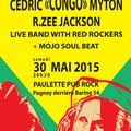 concert de reggae Cedric CONGO Myton 30 mai 2015 Paulette Pub Rock
