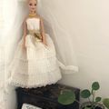 Recyclage - up cycling / Le mariage de Barbie !!