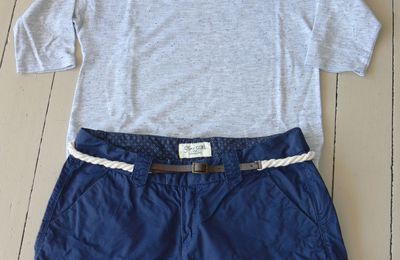 Lot short et t shirt ZARA 13-14 ans