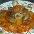 Osso bucco et carottes confites