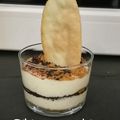 Verrine spéculoos-chocolat façon tiramisu