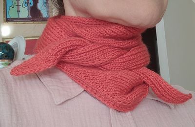 Bandana au tricot 