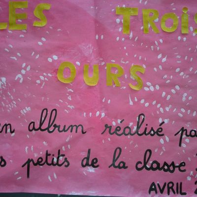 codage des trois ours de Byron barton