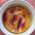 mini clafoutis à la nectarine