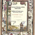 1er Prix 2019 APPEL du conte la Ligne de Crocachou