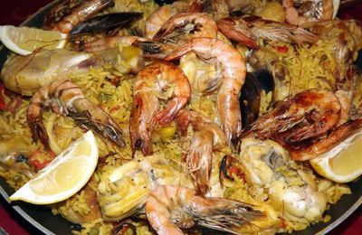 La Paella d'après la façon de mon Papa