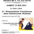 Formation Continue Ceinture Noire 14 mai 2011 ...