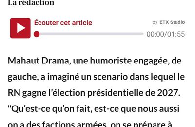 - France Inter dérape avec MAHAUT DRAMA ! ! ! 