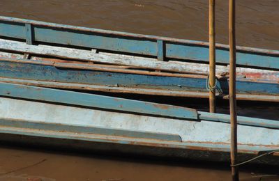 Sandwich baguette face au Mekong