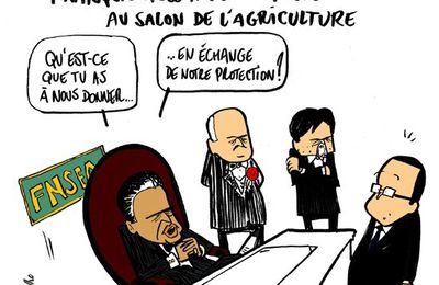 Salon Agriculture et visites politiques