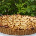 Tarte aux pommes pâte moelleuse à la noisette