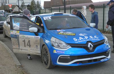 34em rally baldomerien 2016 42 N°14  6em clio R3 1er R3