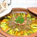 Tajine de légumes et fleur de kefta