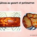 Gâteau au yaourt et potimarron