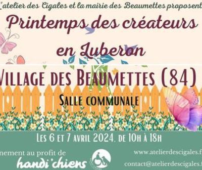 Le Printemps des Créateurs en Luberon : J-9