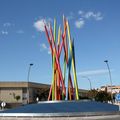 Rond-point à Reus (Espagne)