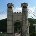Le pont sur la route de l'Annecy