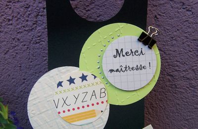 Atelier cadeaux aux maîtresses