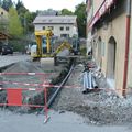 Les travaux de Pont-du-Fossé en photos au 06/10/2012