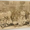 Groupe de soldats du 72e RI à Morlaix