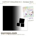 Challenge Copycat sur Oscraps - Freebie