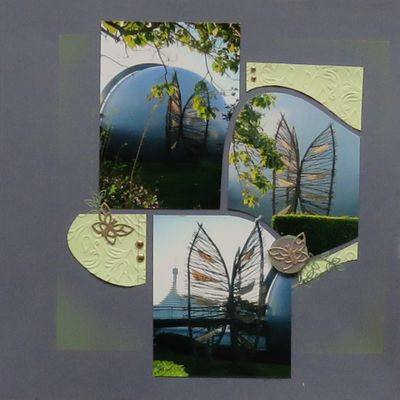 une page de scrap: Woodstock en Charente?