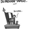 Les vœux 2009 du président Sarkozy - par Bauer - décembre 2008