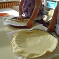 Fabrication de la tarte aux pommes