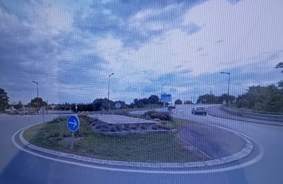 Rond-point à Hauconcourt (57280)