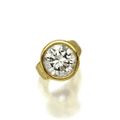 22 Karat Gold and 11.00 carats Diamond Ring, Robergé