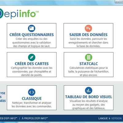 Nouvelle traduction en Français d'Epi Info 7.2