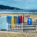 Un peu de couleurs à la plage -  Baie du Figuier