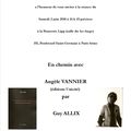 Présentation de En chemin avec Angèle Vannier de Guy Allix (éditions Unicité) au cercle Aliénor.