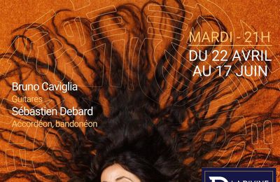 Christina Rosmini en concert à La Divine Comédie à Paris le mardi jusqu'au 17 juin 2025