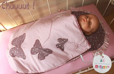 Dans le cocon, se cache un joli Papillon